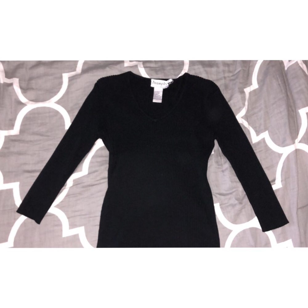 Joseph A Black Sweater